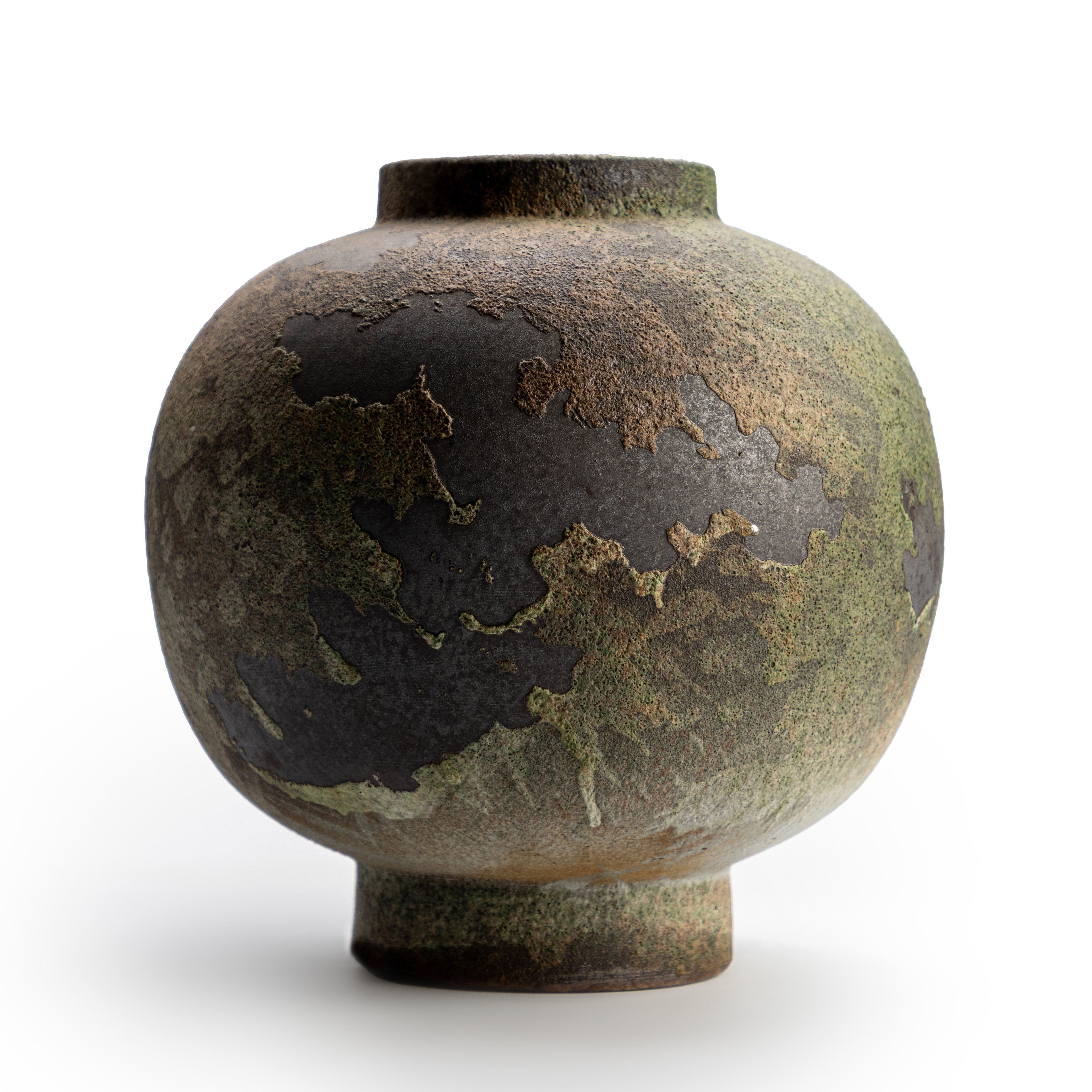Earthen Round Vase