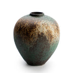 Green Earthen Vase