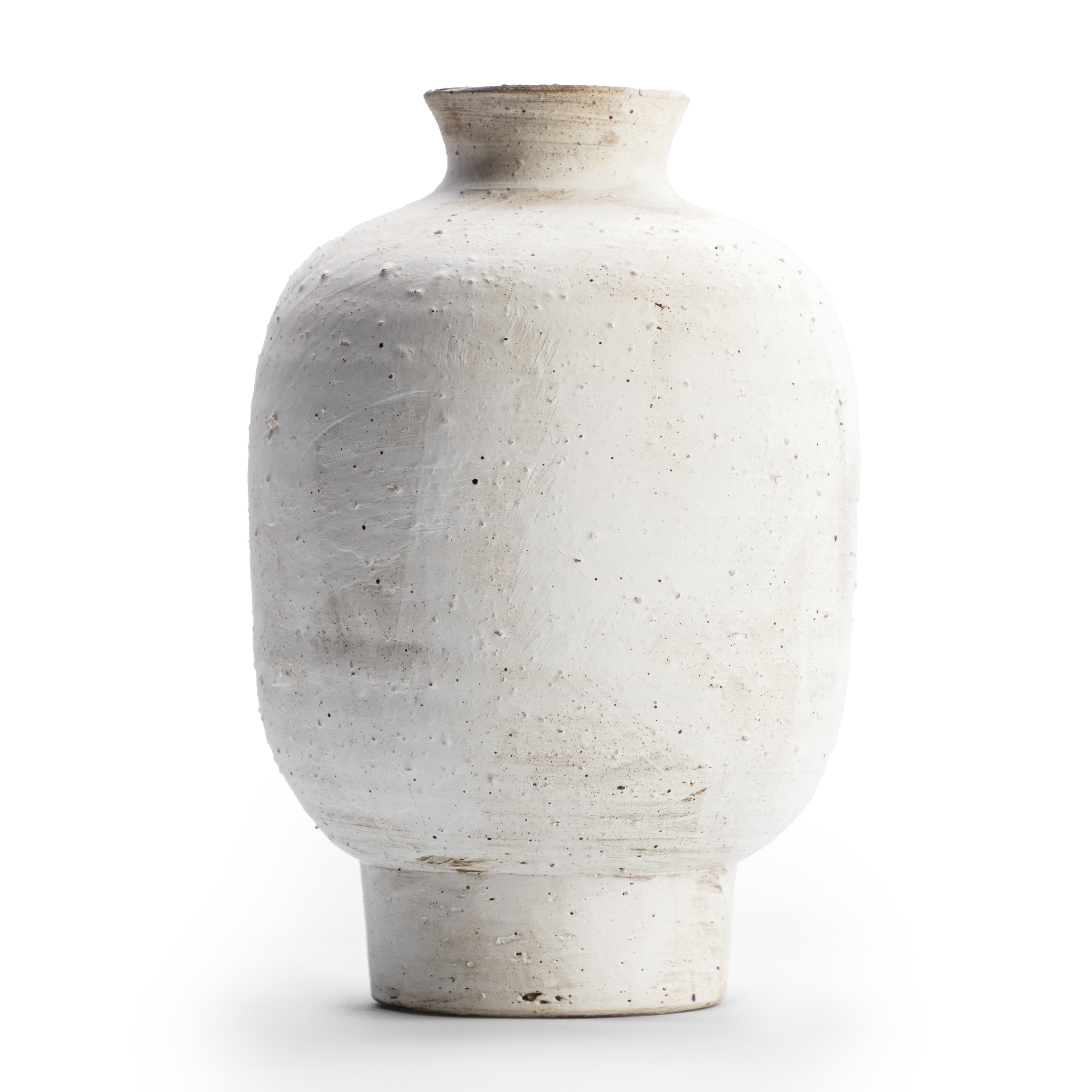 White Textured Pot
