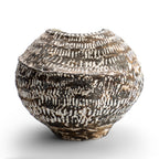 Asymmetrical Textured Pot