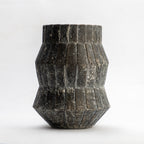 Geometric Stone Vase