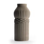 Grey Patterned Vase