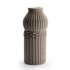 Grey Patterned Vase