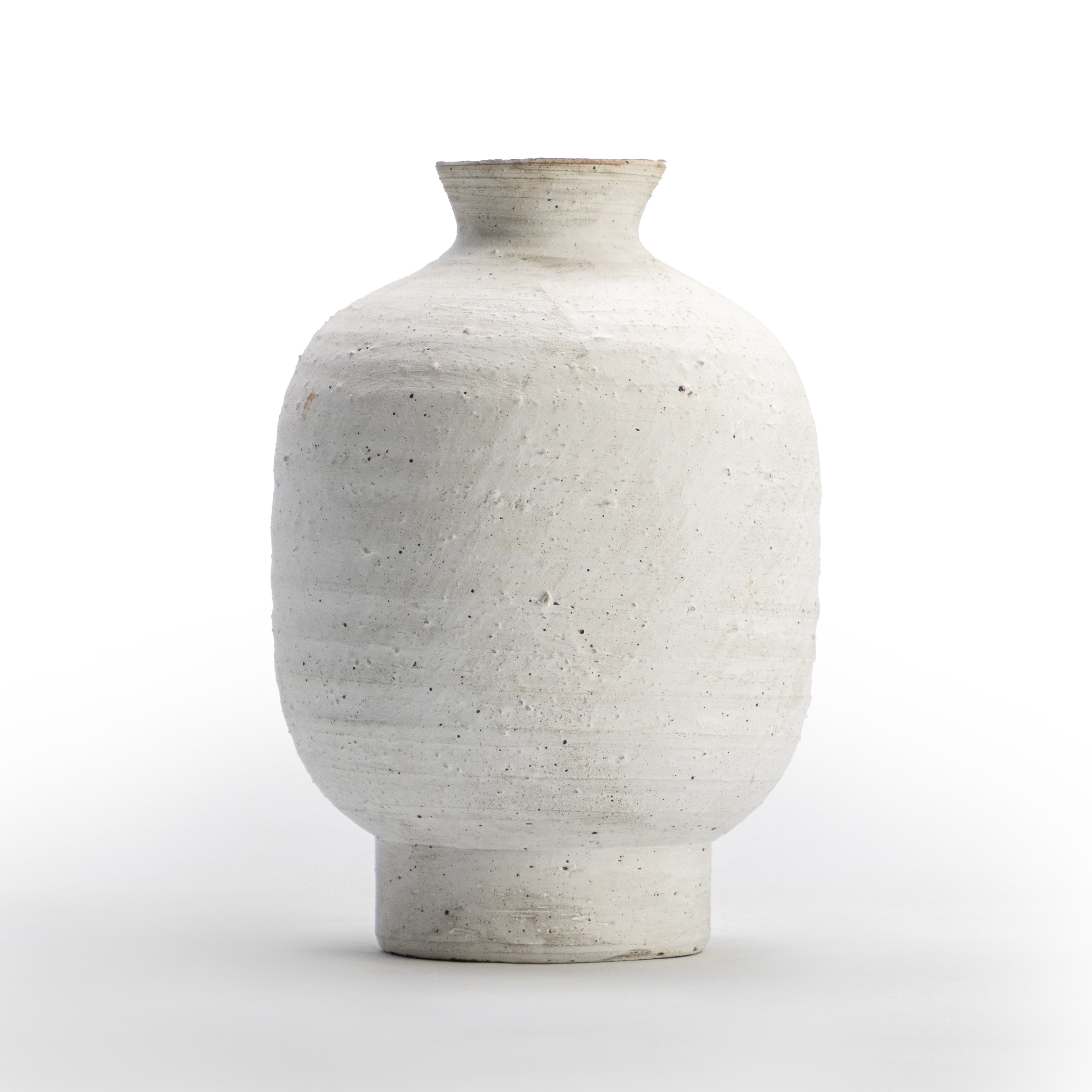 White Bottle Vase