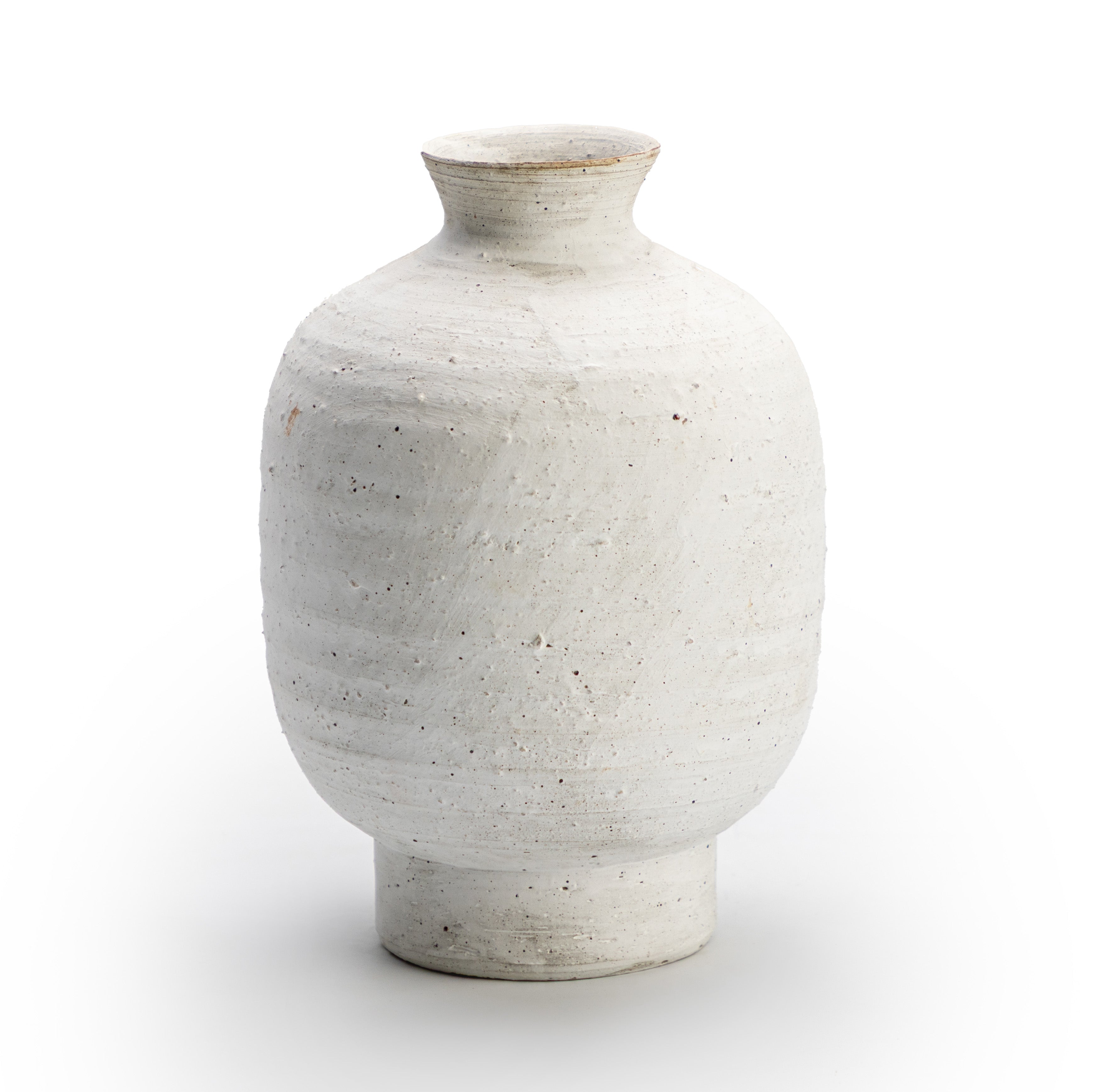 White Bottle Vase