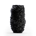 Black Textured Vase