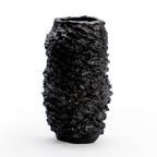 Black Textured Vase
