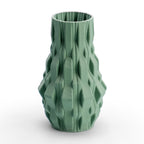 Green Blooming Vase
