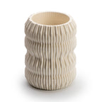 Ribbed Vase