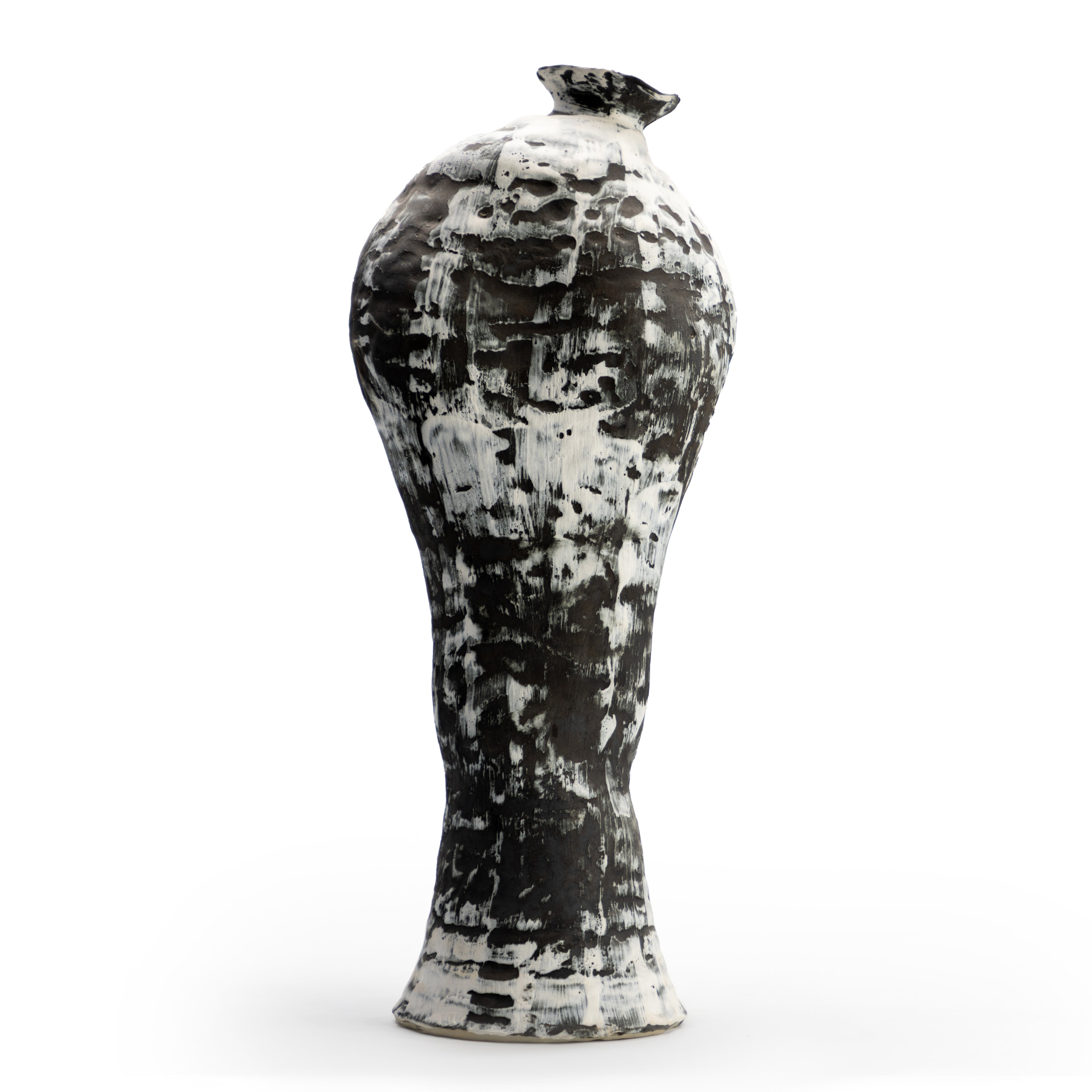 Black Pattern Vase