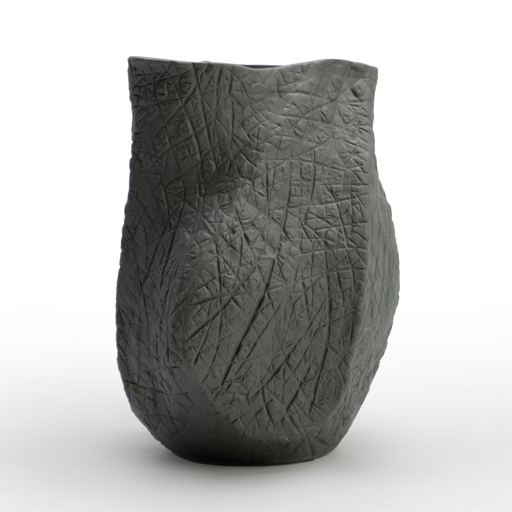 Grey Craft Vase