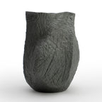 Grey Craft Vase