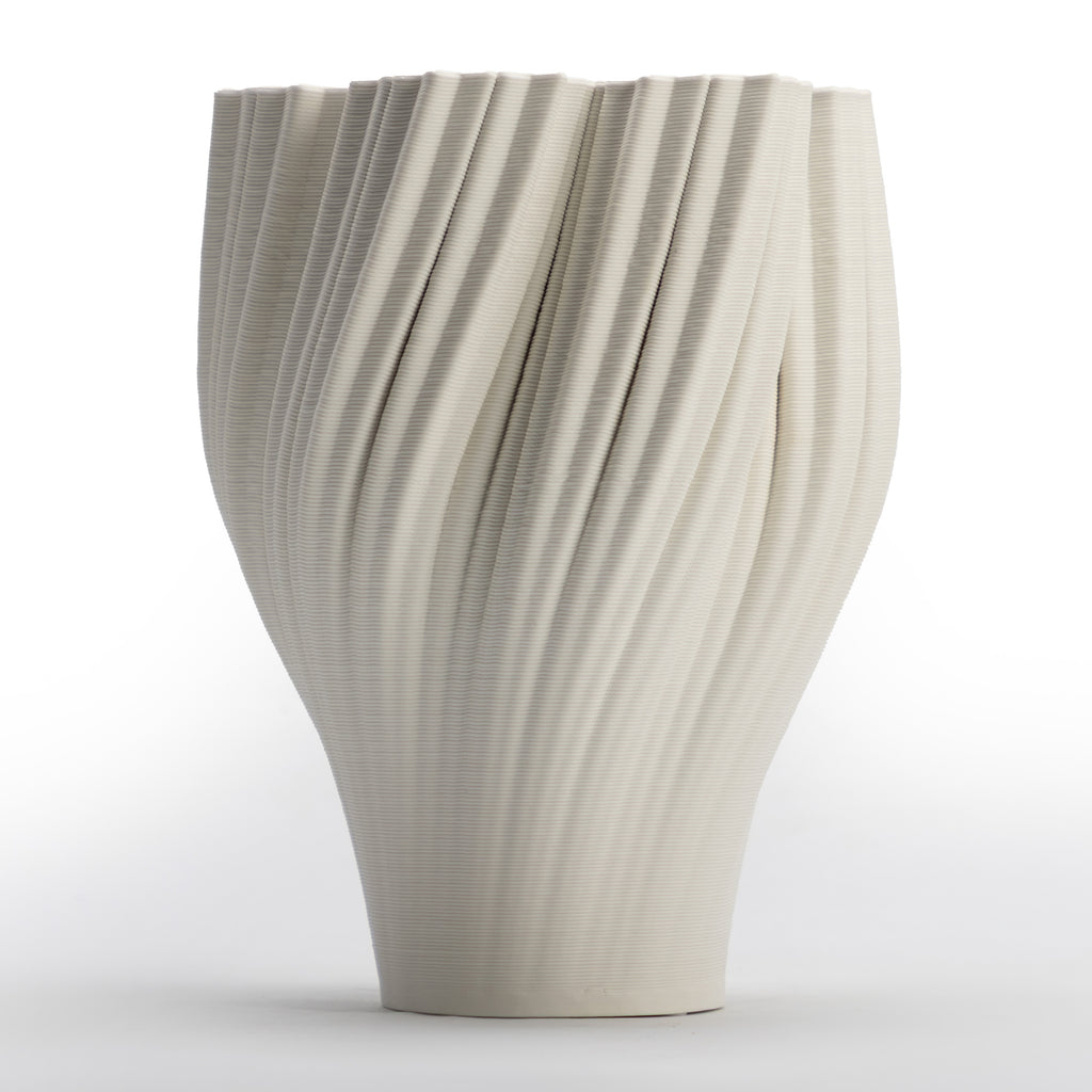 Curved vase