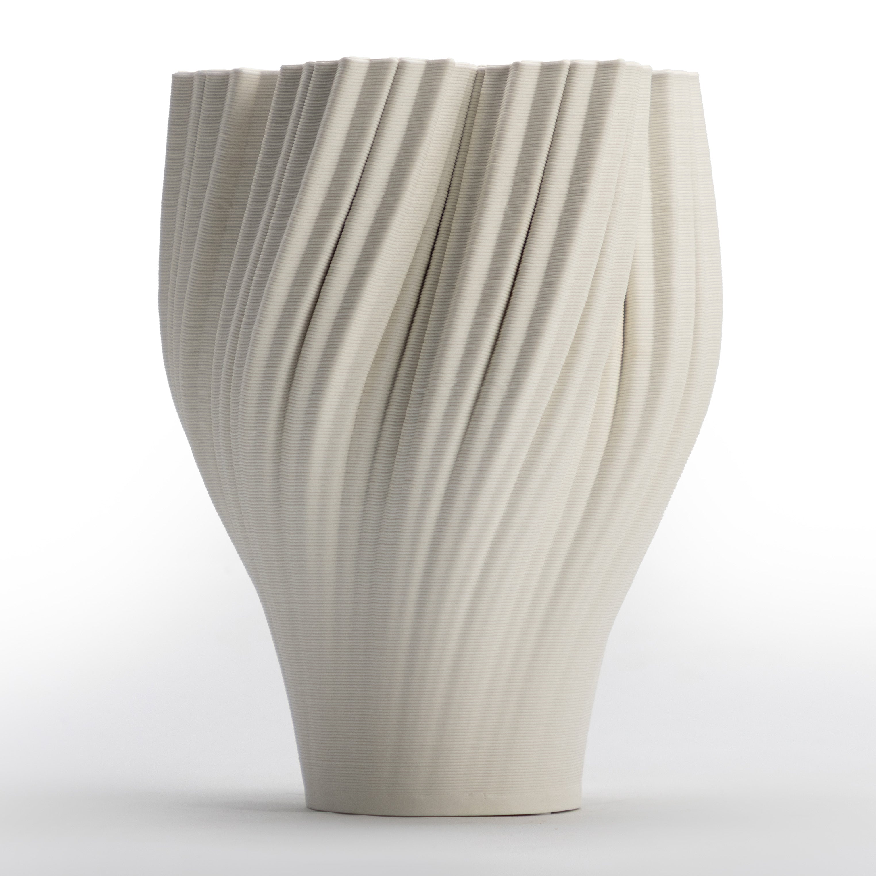 Curved vase