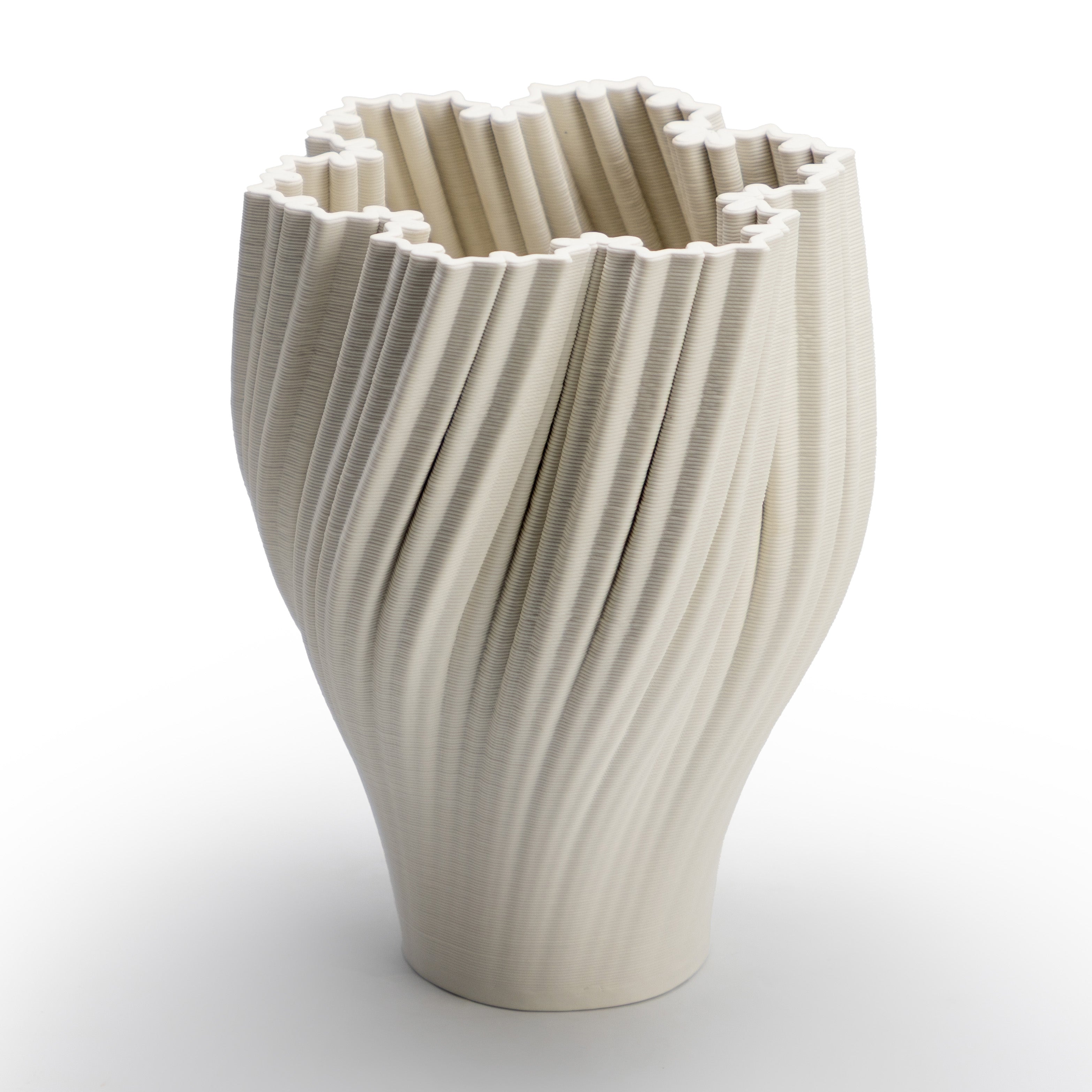 Curved vase