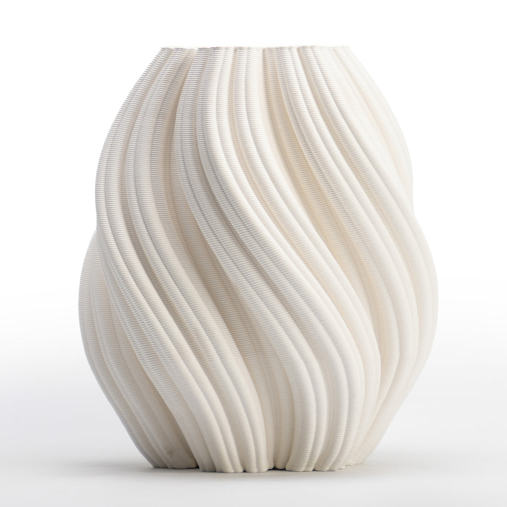 Ribbed Vase