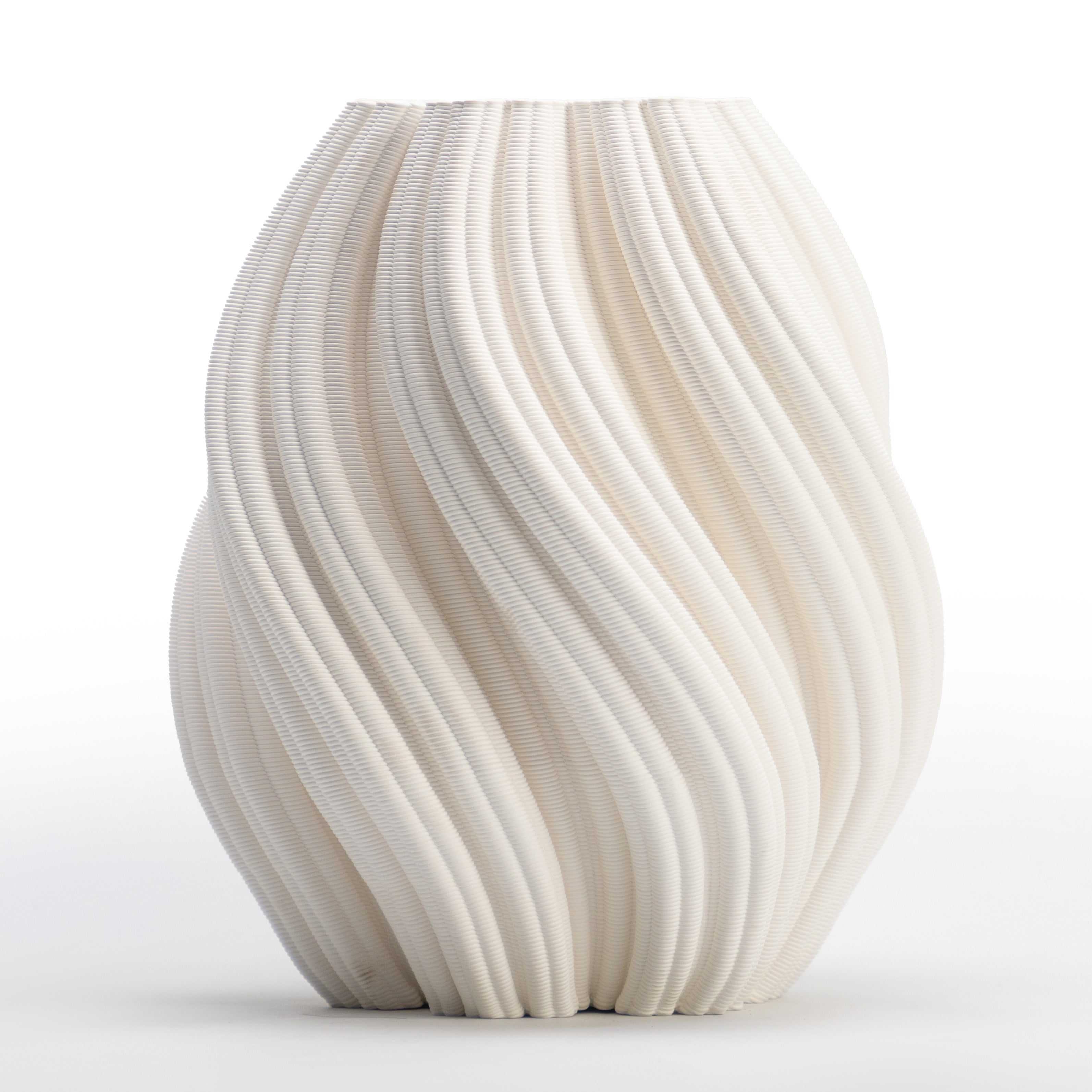 Ribbed Vase