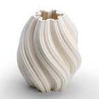 Ribbed Vase