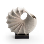 White Shell Resin Sculpture