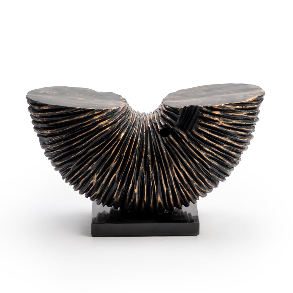 Brown Shell Sculpture