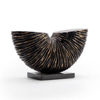Brown Shell Sculpture