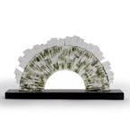 Fan Figure Glass Piece