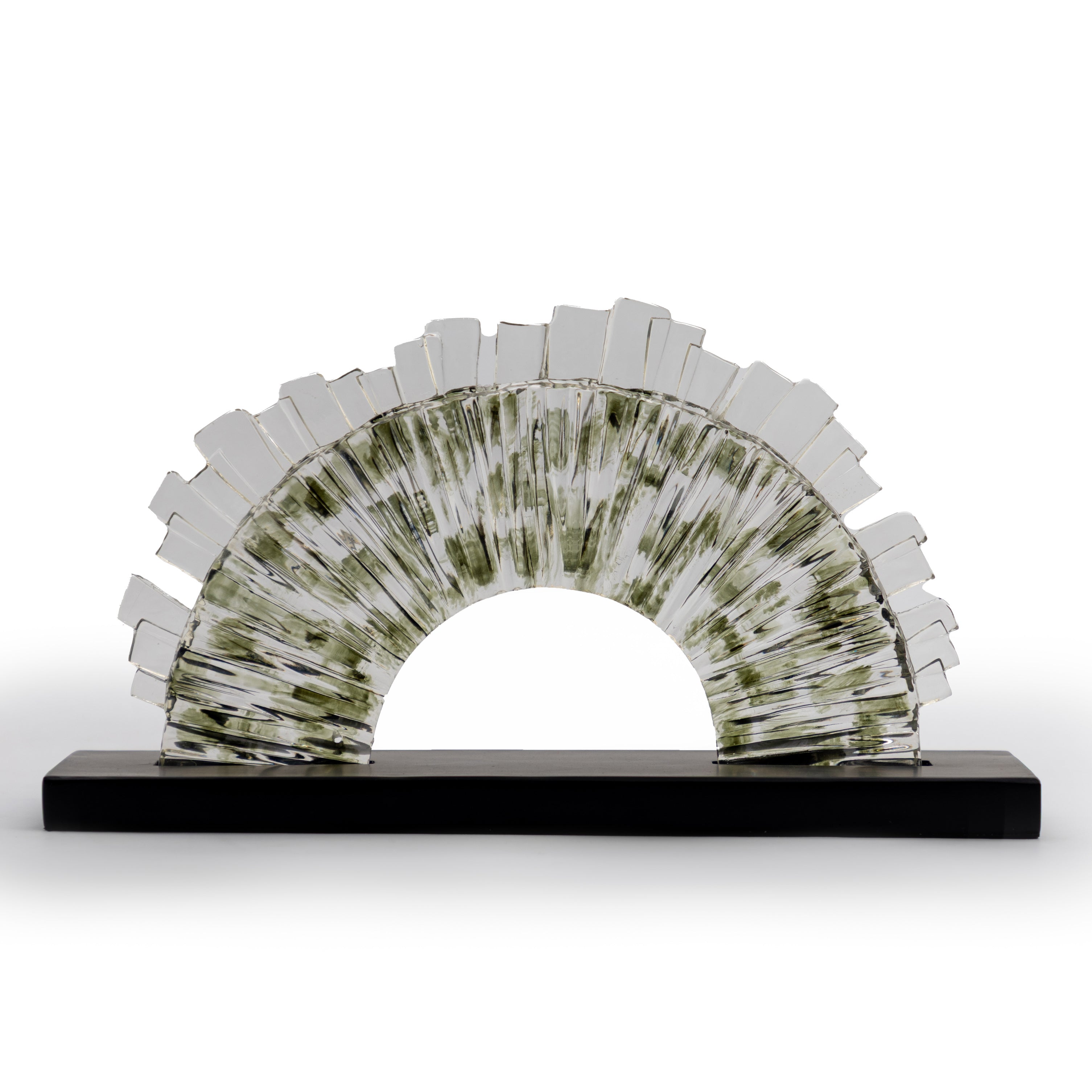 Fan Figure Glass Piece