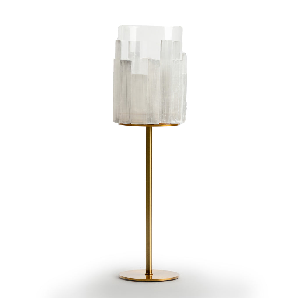 Frosted Candle Stand