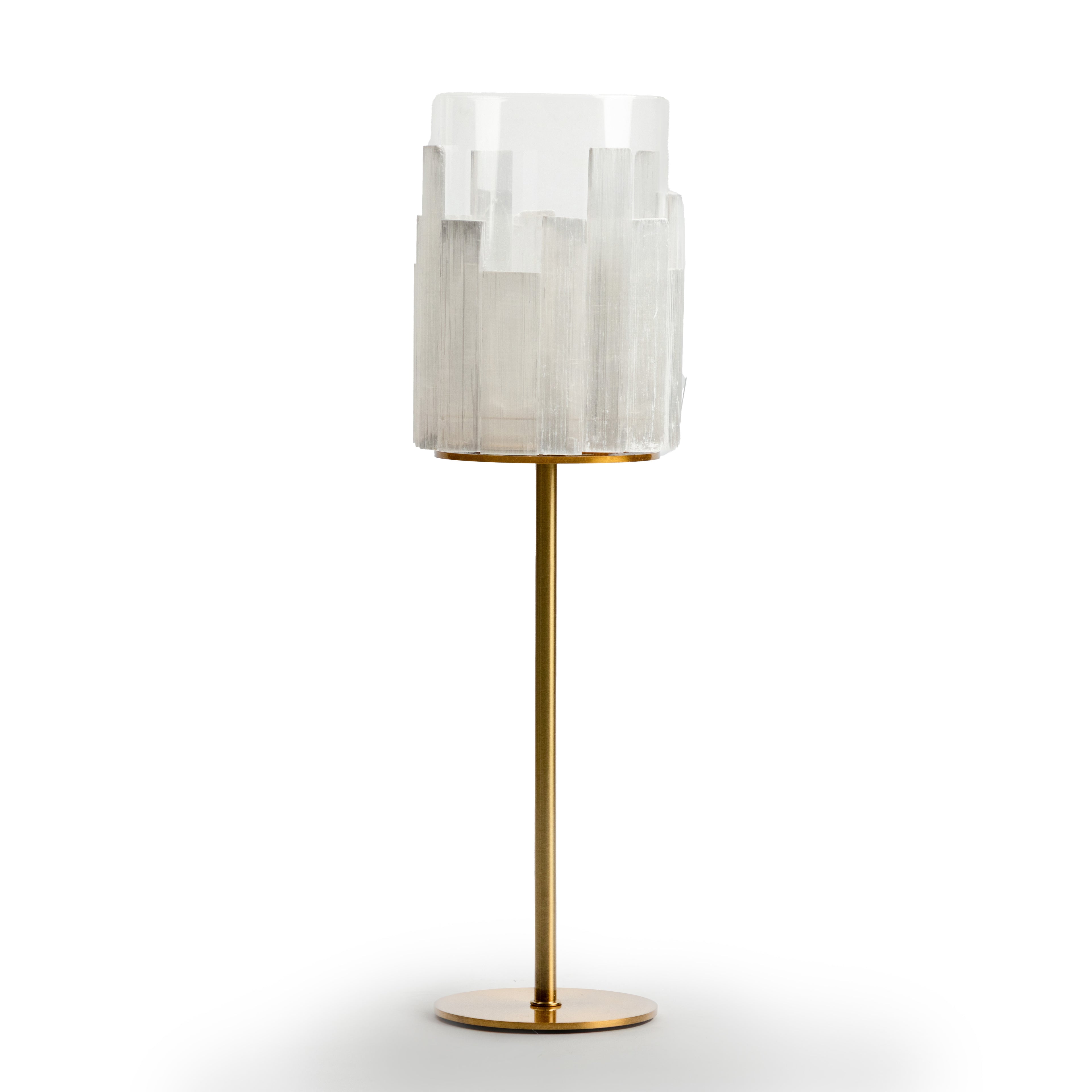 Frosted Candle Stand