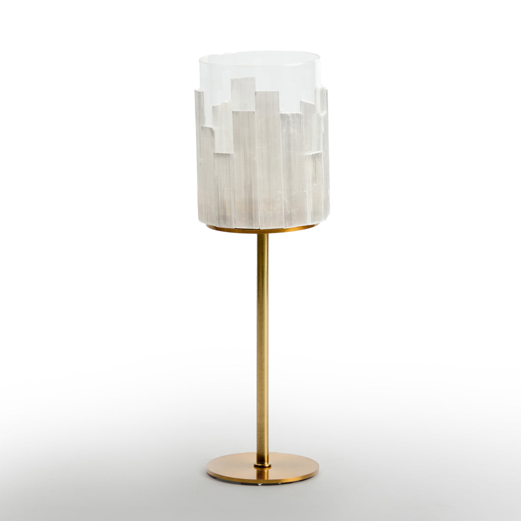 Frosted Candle Stand